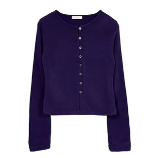 Buried Button Wool Cardigan