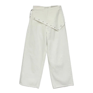 Scarf Wrap Wide Pants