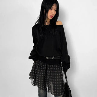 Iver Full Chiffon Midi Skirt