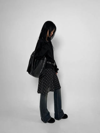 Iver Full Chiffon Midi Skirt