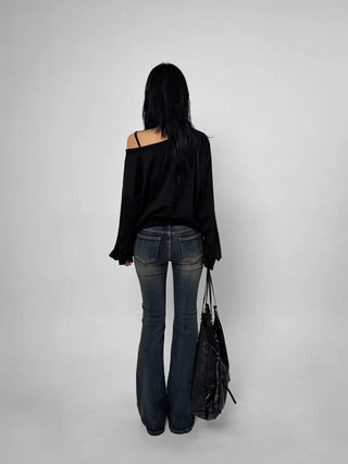 Teco Low Flare Jeans