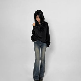 Teco Low Flare Jeans