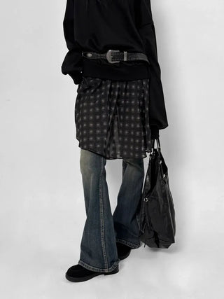 Teco Low Flare Jeans