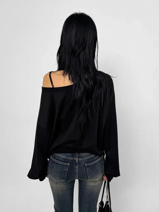 Cado Leather Big Shoulder Bag