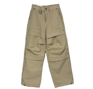 Rash Cotton Wide Pants
