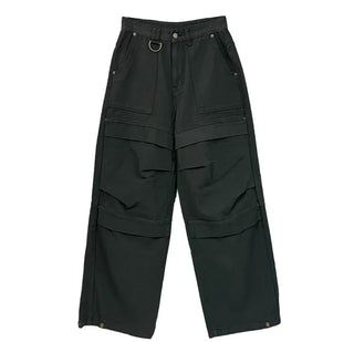 Rash Cotton Wide Pants