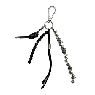 Bead stone keyring