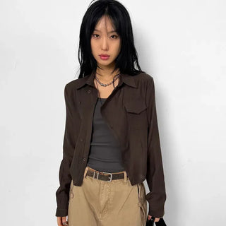 Sludge Collar One-Pocket Shirt