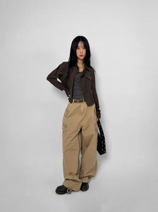 Sludge Collar One-Pocket Shirt