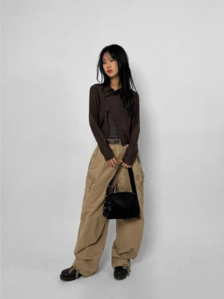 Sludge Collar One-Pocket Shirt