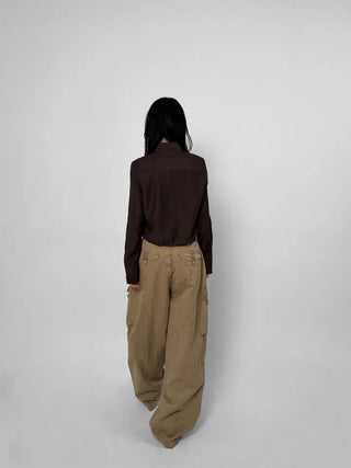 Sludge Collar One-Pocket Shirt