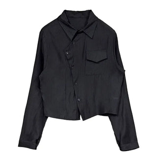 Sludge Collar One-Pocket Shirt