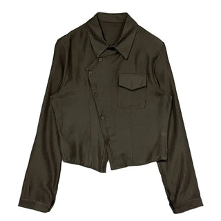 Sludge Collar One-Pocket Shirt