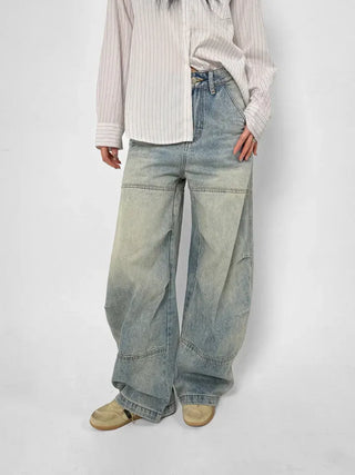 Ronb Crack Leather Jacket