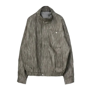 Ronb Crack Leather Jacket