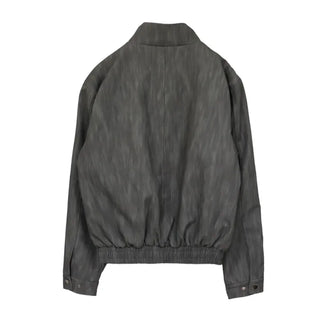 Ronb Crack Leather Jacket