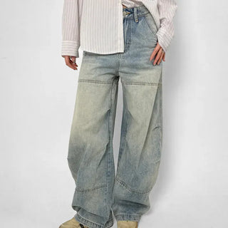 Tef Line Wash Wide Jeans