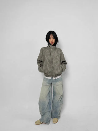 Tef Line Wash Wide Jeans