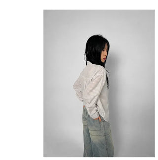 Tef Line Wash Wide Jeans