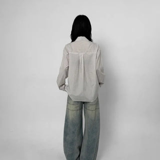 Tef Line Wash Wide Jeans