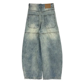 Tef Line Wash Wide Jeans