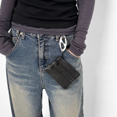 Wallet pocket keyring