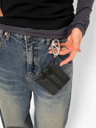 Wallet pocket keyring