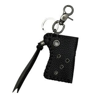 Cater leather keyring