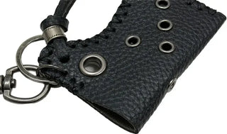 Cater leather keyring