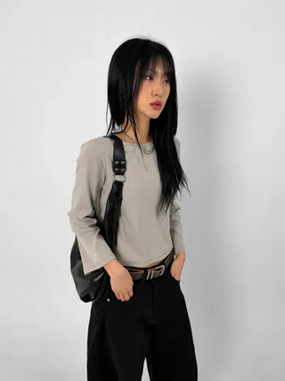 Minty Mid-Sleeve Tee