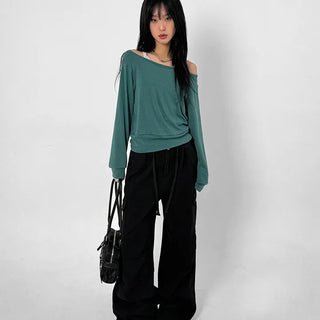 Rio Asymmetrical Long Sleeve