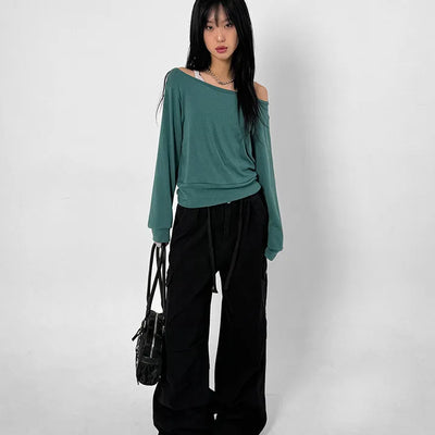 Rio Asymmetrical Long Sleeve