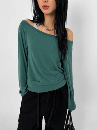 Rio Asymmetrical Long Sleeve