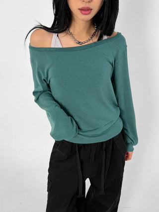 Rio Asymmetrical Long Sleeve