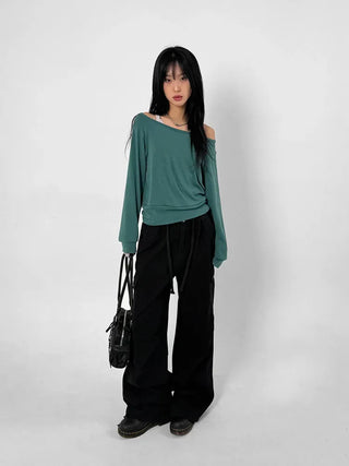 Rio Asymmetrical Long Sleeve