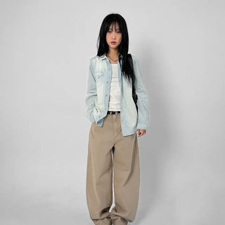 Piyu Cotton Balloon Pants
