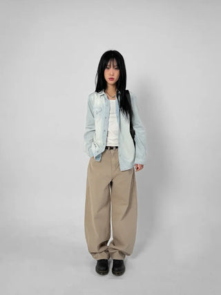 Piyu Cotton Balloon Pants