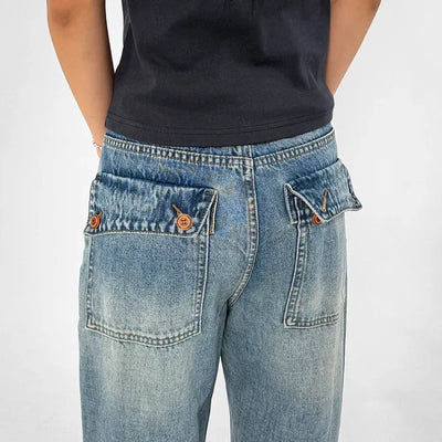 Trudy Pocket Wide Jeans
