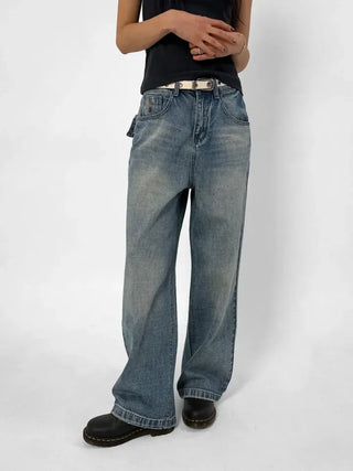 Trudy Pocket Wide Jeans