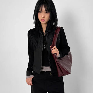 Pairing Rivet Denim Jacket