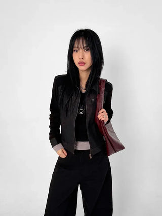 Pairing Rivet Denim Jacket