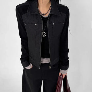 Pairing Rivet Denim Jacket
