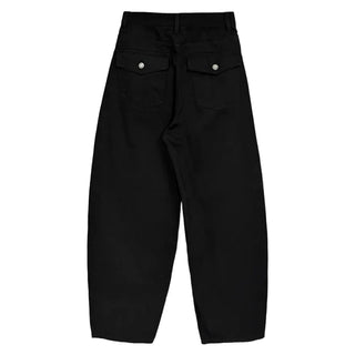 Herringbone Semi-Balloon Pants