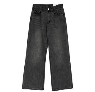 Tour Pocket Washed Wide Jeans