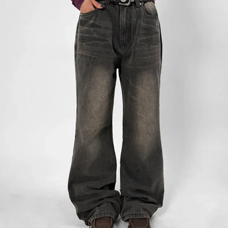 Leisure Washed Flare Jeans