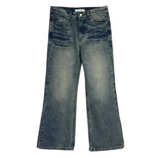 Leisure Washed Flare Jeans