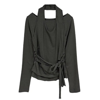 Shiko Halter Long Sleeve