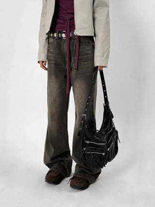 Crack Pocket Shoulder Bag
