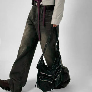 Crack Pocket Shoulder Bag