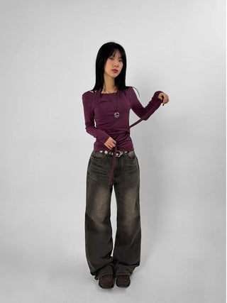 Crack Pocket Shoulder Bag